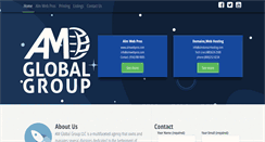 Desktop Screenshot of amglobalgroup.com